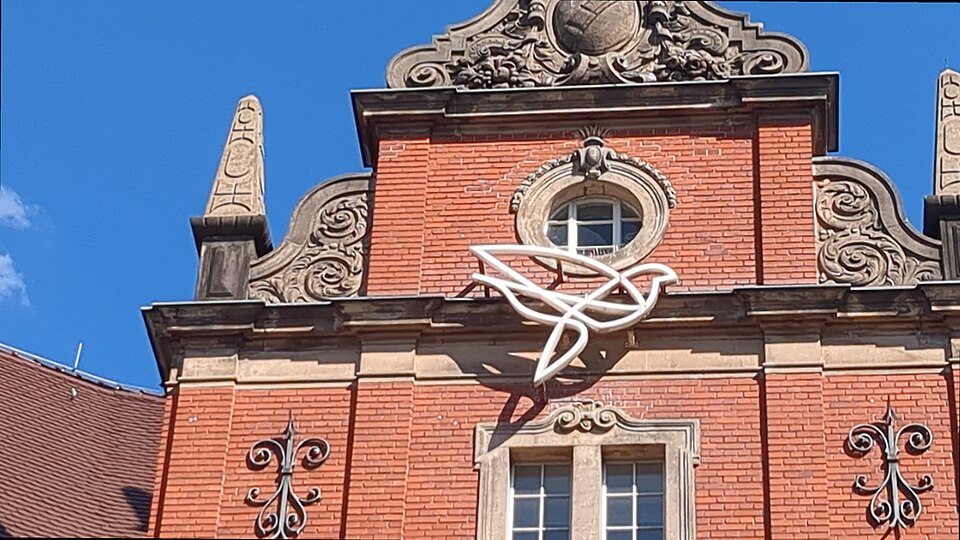 Gebäude der Alten Post an der Karl-Marx-Straße in Berlin-Neukölln